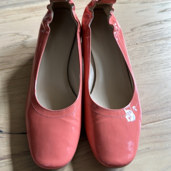 Everlane Italian leather patent day heels - Picture 2 of 3